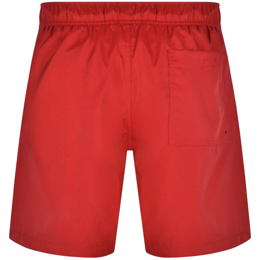 Nike Club Flow Swim Shorts Red Mainline Menswear United States